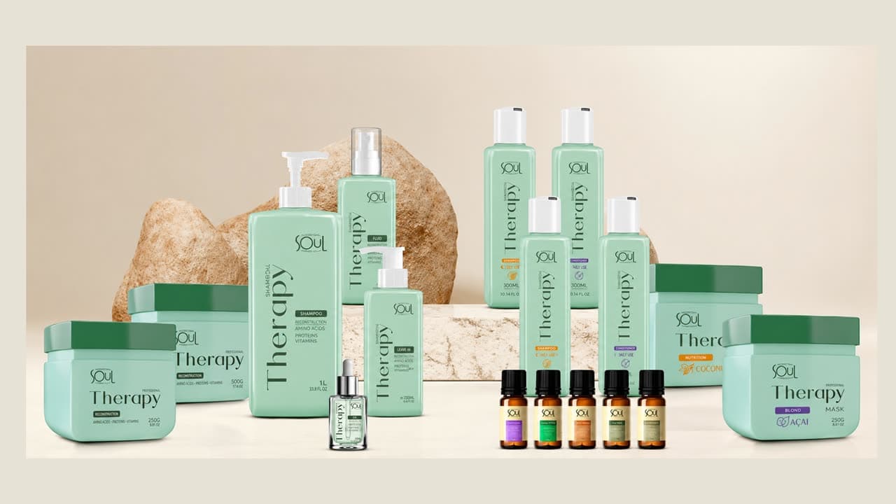 The Essencial Soul professional collection, selected by Aurea Wellness Spa.