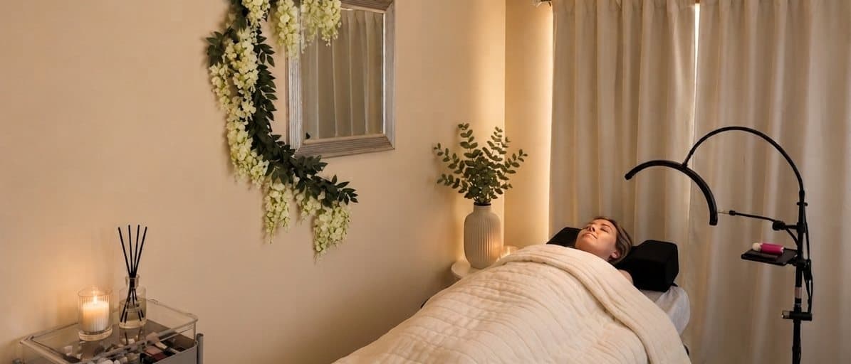 Facial treatment room at Aurea Wellness Spa